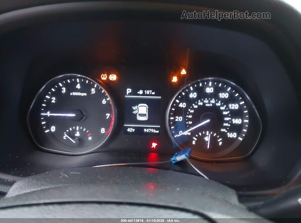 KMHH35LE2KU094727 2019 HYUNDAI ELANTRA GT White Вид задніх сидінь