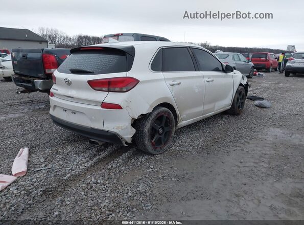 KMHH35LE2KU094727 2019 HYUNDAI ELANTRA GT White Задня права чверть