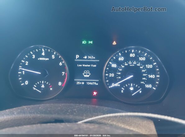 KMHH35LE5KU107020 2019 HYUNDAI ELANTRA GT White Vista de los asientos traseros