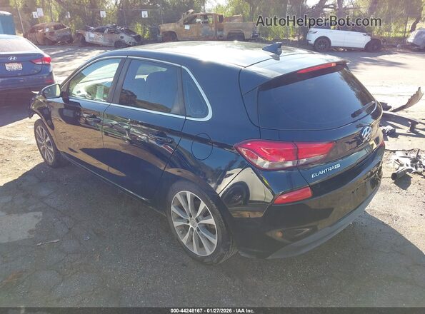 KMHH35LE6KU104398 2019 HYUNDAI ELANTRA GT Черный Задняя левая четверть