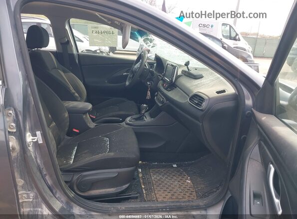 KMHH35LE8KU088639 2019 HYUNDAI ELANTRA GT Gray წინა სალონის ხედი
