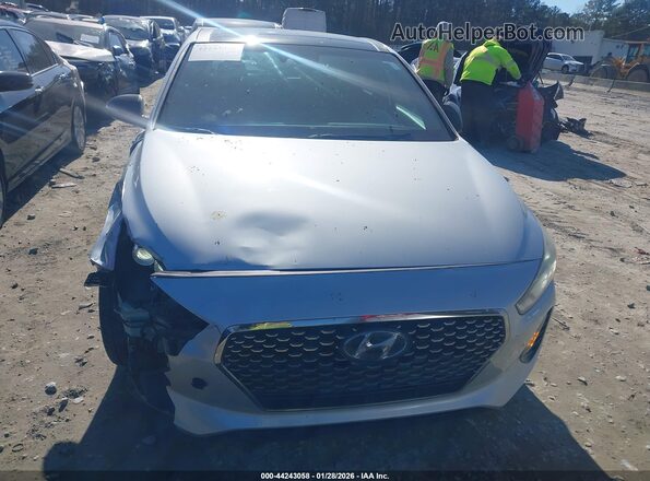 KMHH55LC2JU077076 2018 HYUNDAI ELANTRA GT Серебряный Вид щитка приборов