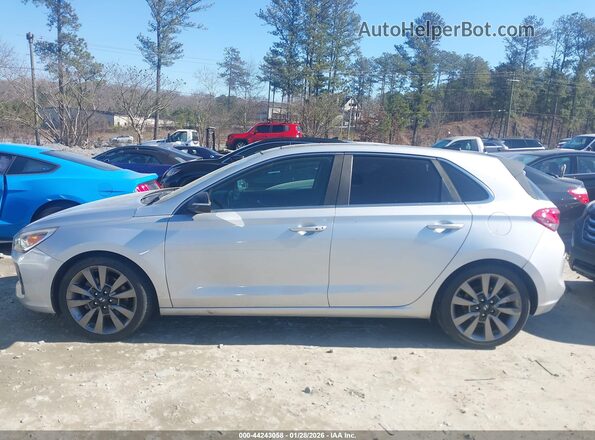 KMHH55LC2JU077076 2018 HYUNDAI ELANTRA GT Серебряный Панорамный вид салона 360°