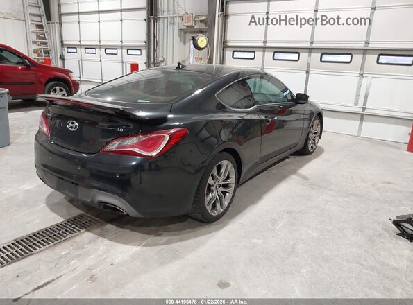 KMHHU6KJ5GU136722 2016 HYUNDAI GENESIS Черный Задняя правая четверть