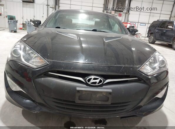KMHHU6KJ5GU136722 2016 HYUNDAI GENESIS Черный Вид задней части салона