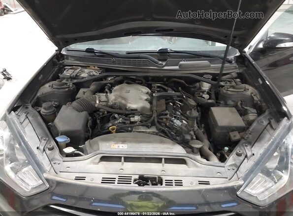 KMHHU6KJ5GU136722 2016 HYUNDAI GENESIS Черный Вид сзади