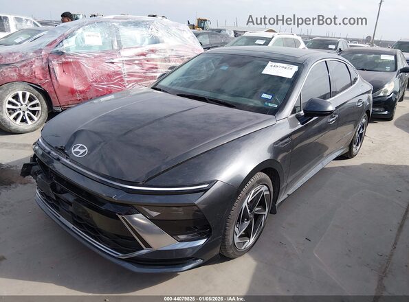 KMHL14JA8RA422836 2024 HYUNDAI SONATA Gray Front left