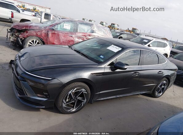 KMHL14JA8RA422836 2024 HYUNDAI SONATA Gray 360 interior view