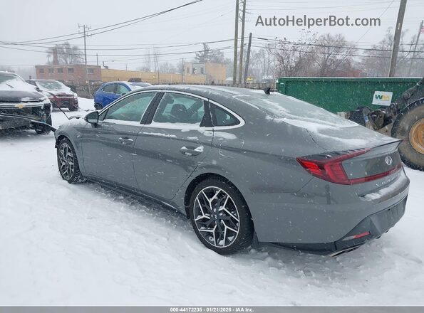 KMHL14JC2NA243994 2022 HYUNDAI SONATA Gray Rear left