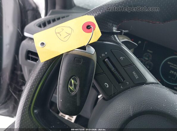 KMHL14JC2NA243994 2022 HYUNDAI SONATA Gray Dashboard view