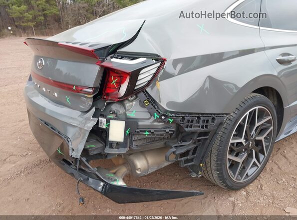 KMHL14JC7PA252760 2023 HYUNDAI SONATA Gray Vista frontal