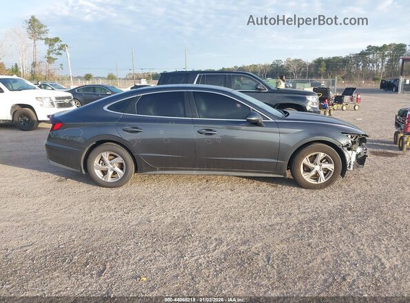 KMHL24JA2PA303593 2023 HYUNDAI SONATA Gray უკანა სალონის ხედი