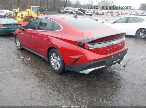 KMHL24JA2SA481187 2025 HYUNDAI SONATA Red Rear left