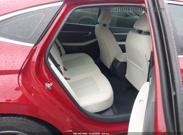 KMHL24JA2SA481187 2025 HYUNDAI SONATA Red VIN sticker view