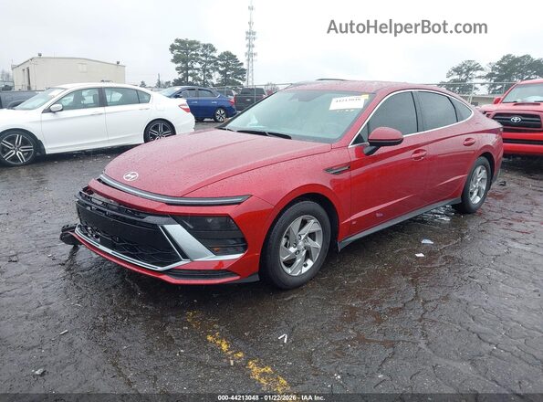 KMHL24JA2SA481187 2025 HYUNDAI SONATA Red Front left
