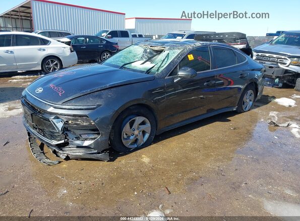 KMHL24JA5SA459782 2025 HYUNDAI SONATA Gray წინა მარცხენა ხედი სამი მეოთხედიდან