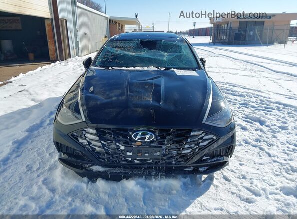 KMHL34J27PA282875 2023 HYUNDAI SONATA Black Սարքավորումների վահանակի տեսք
