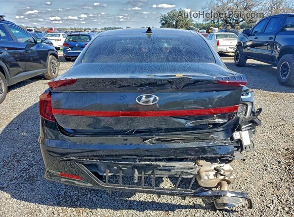 KMHL44J2XPA272080 2023 HYUNDAI SONATA Black Widok z tyłu