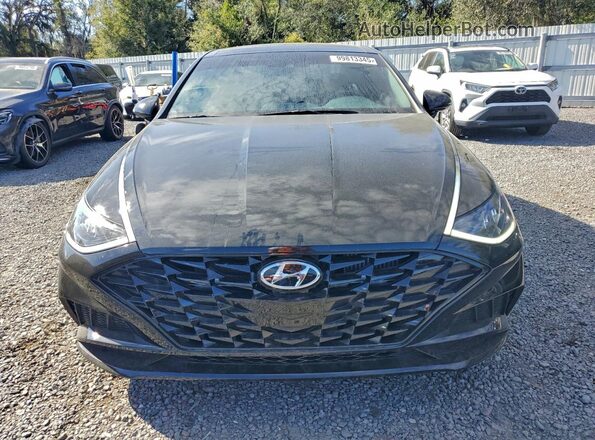 KMHL44J2XPA272080 2023 HYUNDAI SONATA Black Widok z przodu