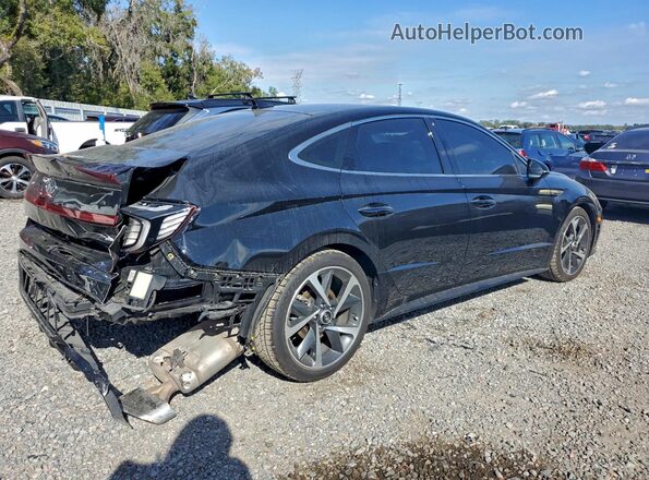 KMHL44J2XPA272080 2023 HYUNDAI SONATA Black Tył prawy