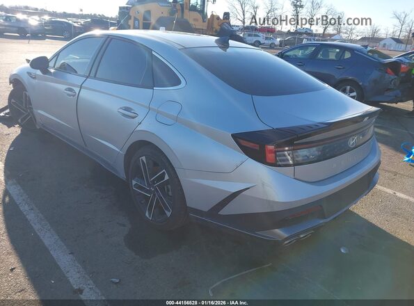 KMHL54JC8SA505792 2025 HYUNDAI SONATA Silver უკანა მარცხენა