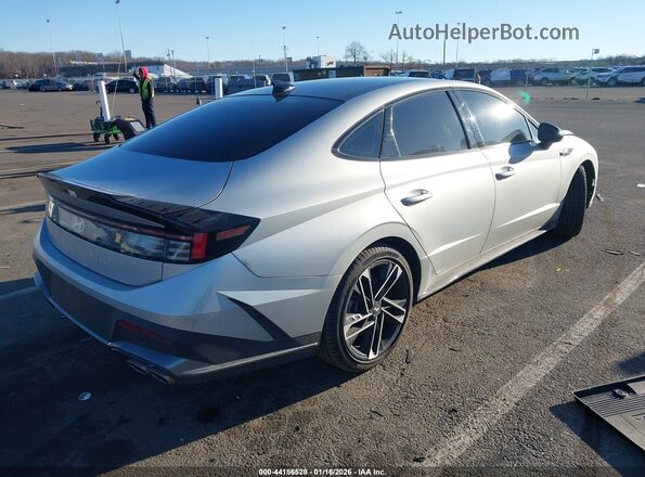 KMHL54JC8SA505792 2025 HYUNDAI SONATA Silver უკანა მარჯვენა