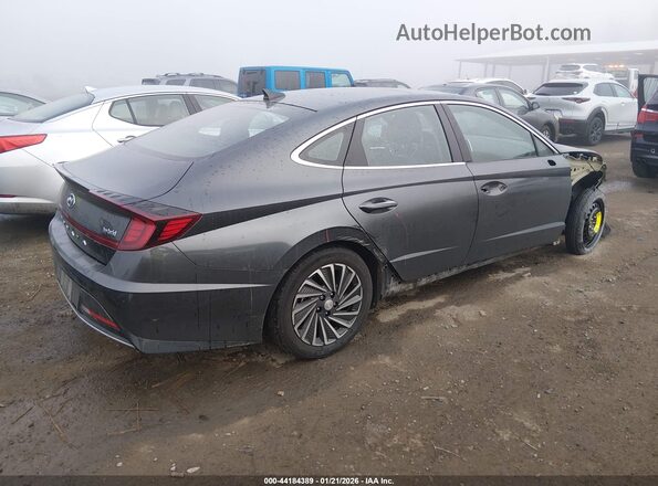 KMHL54JJ4MA036282 2021 HYUNDAI SONATA Gray Задня права чверть