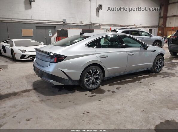 KMHL64JAXRA399125 2024 HYUNDAI SONATA Silver Задня права чверть