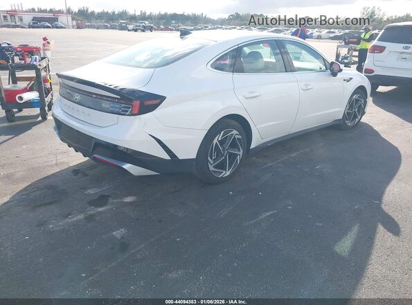 KMHL64JAXTA538922 2026 HYUNDAI SONATA White 