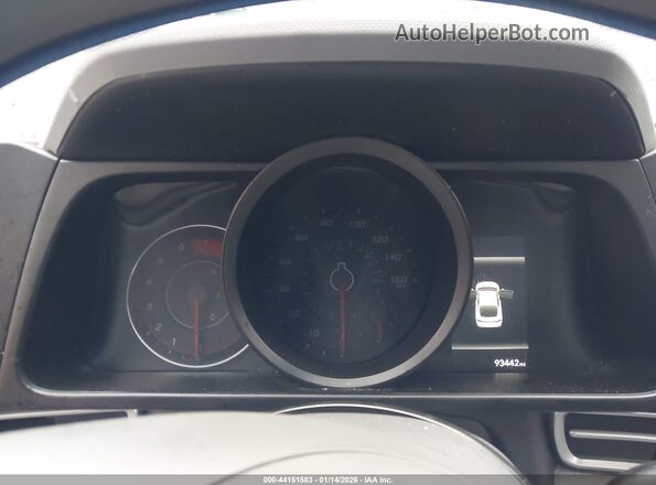 KMHLL4AG0NU368312 2022 HYUNDAI ELANTRA Blue Вид задніх сидінь