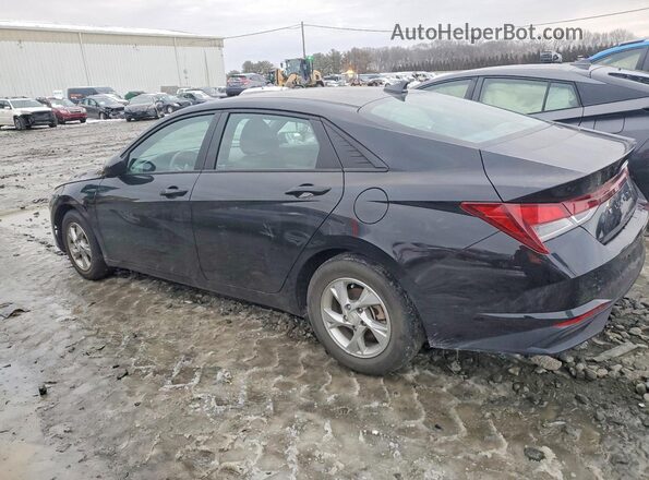 KMHLL4AG4PU555216 2023 HYUNDAI ELANTRA Black Հետևի ձախ
