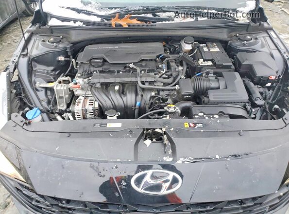 KMHLL4AG4PU555216 2023 HYUNDAI ELANTRA Black Սալոնի հետևի տեսք