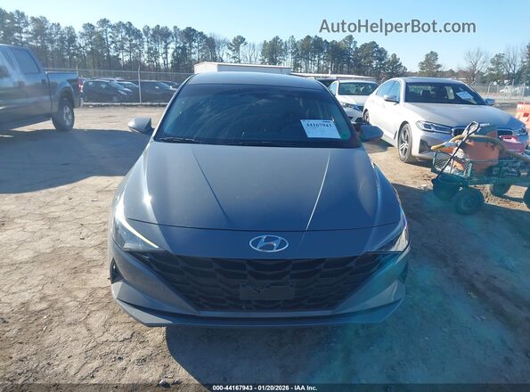 KMHLL4AG6MU144377 2021 HYUNDAI ELANTRA Gray Vista interior trasera