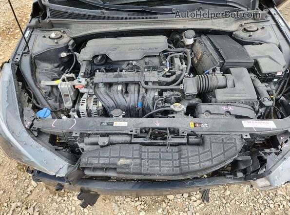 KMHLL4AG6PU442349 2023 HYUNDAI ELANTRA Black Rear interior view