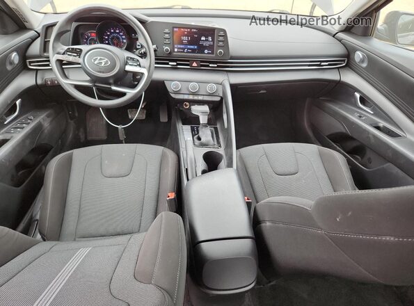 KMHLL4AG6PU442349 2023 HYUNDAI ELANTRA Black Dashboard view