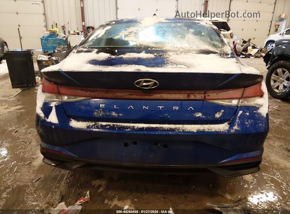 KMHLL4AG9NU359639 2022 HYUNDAI ELANTRA Blue 