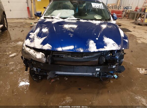 KMHLL4AG9NU359639 2022 HYUNDAI ELANTRA Blue Вид спереду