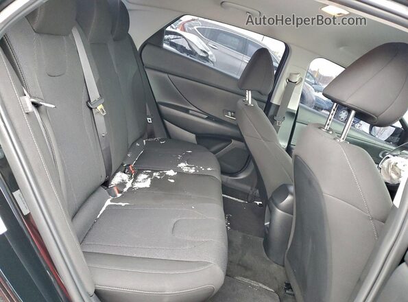 KMHLL4DG2SU889829 2025 HYUNDAI ELANTRA Black Vista de los asientos traseros