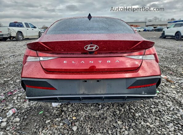 KMHLL4DG3RU803079 2024 HYUNDAI ELANTRA Red Вид ззаду