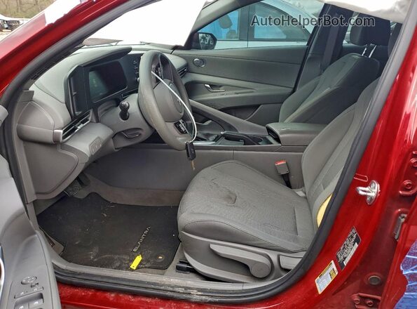 KMHLL4DG3RU803079 2024 HYUNDAI ELANTRA Red Вид салону спереду