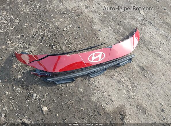 KMHLL4DG9SU857587 2025 HYUNDAI ELANTRA Red 