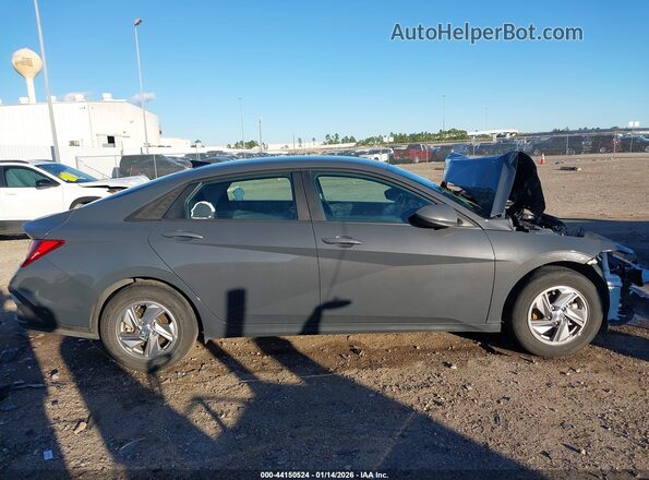 KMHLL4DG9SU918033 2025 HYUNDAI ELANTRA Серый Вид задней части салона