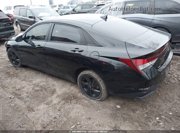 KMHLM4AG0PU580014 2023 HYUNDAI ELANTRA Black Trasero izquierdo
