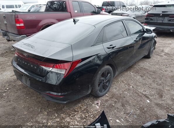 KMHLM4AG0PU580014 2023 HYUNDAI ELANTRA Black Trasero derecho