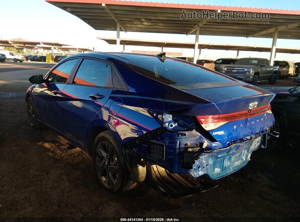 KMHLM4AG3PU371883 2023 HYUNDAI ELANTRA Blue 