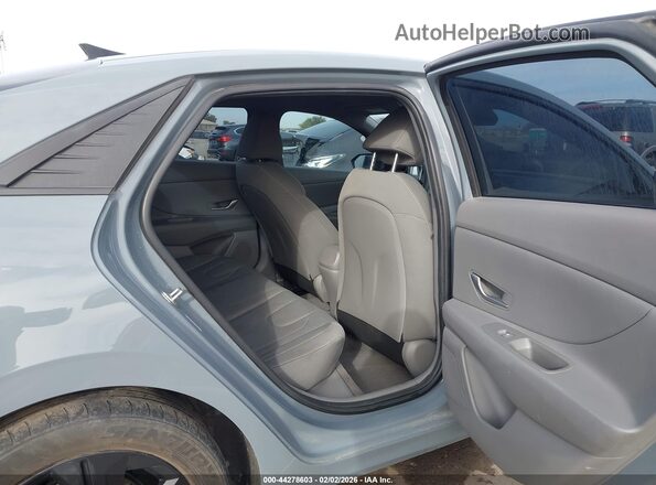 KMHLM4AG8NU218929 2022 HYUNDAI ELANTRA Gray Vista de la etiqueta del VIN