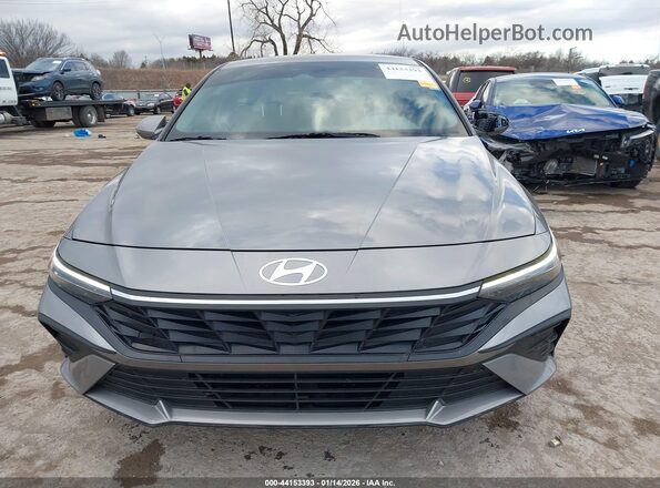 KMHLM4DG2RU788698 2024 HYUNDAI ELANTRA Gray Widok zestawu wskaźników