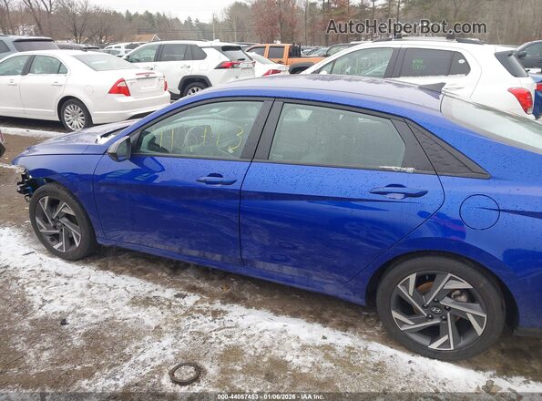 KMHLM4DG4SU958873 2025 HYUNDAI ELANTRA Blue 