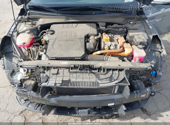 KMHLN4AJ9PU034188 2023 HYUNDAI ELANTRA HYBRID Gray Вид ззаду