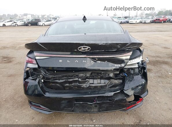 KMHLN4AJXMU011062 2021 HYUNDAI ELANTRA HYBRID Черный 